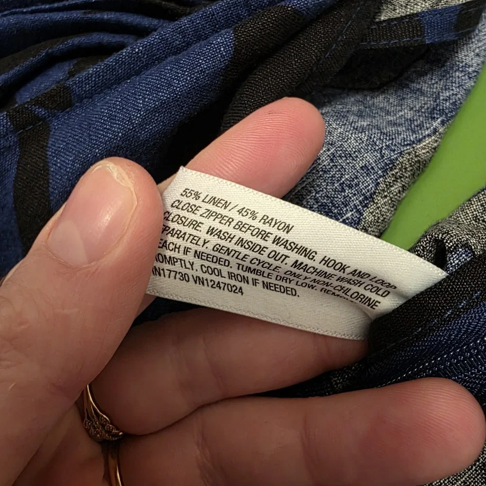 Blue Saks Fifth Avenue new tags